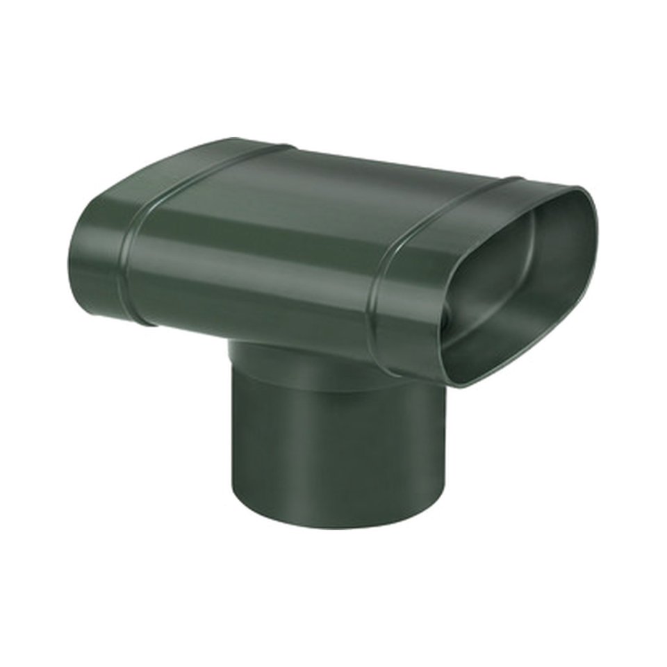 DYKA AIR Uitloop ovaal 235-125 3LV H=70