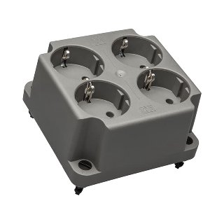 ABB deksel 3640 4V wcd grijs