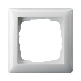 GIRA afdekraam, 1-voudig, wit, type 55