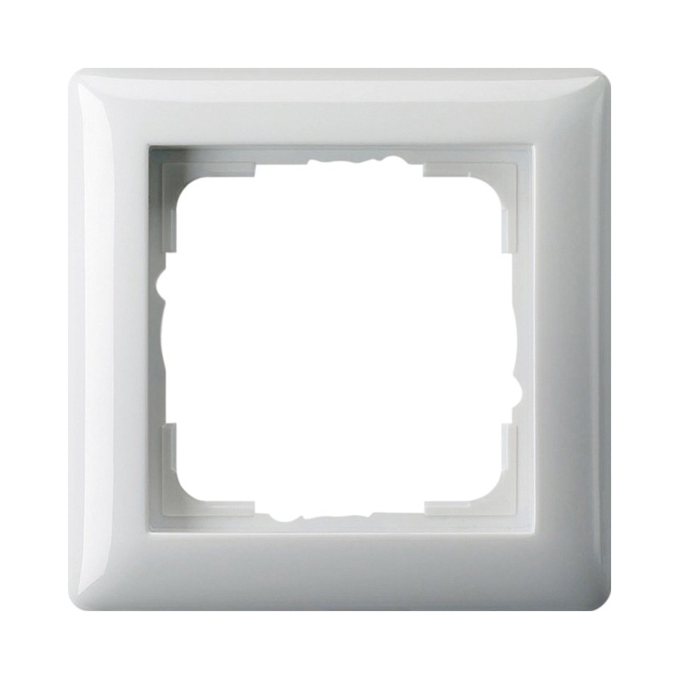 GIRA afdekraam, 1-voudig, wit, type 55