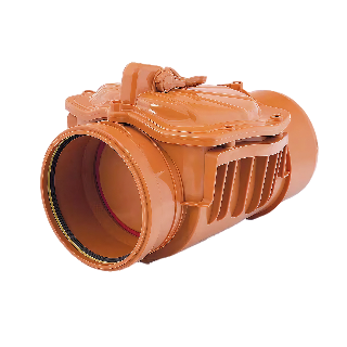 Wavin PP Ontstop.+RVS Keerklep RB 125 M/S