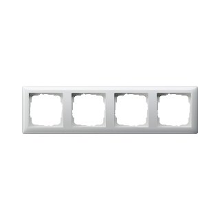 GIRA afdekraam, 4-voudig, wit, type 55