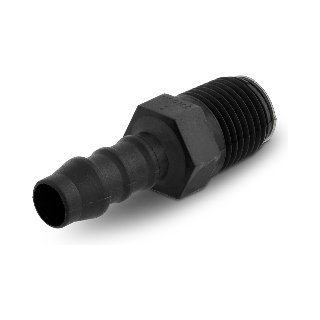 Normaplast slangpilaar 8mm x 1/4" bu.dr.