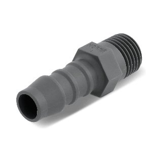 Normaplast slangpilaar 10mm x 3/8" bu.dr.