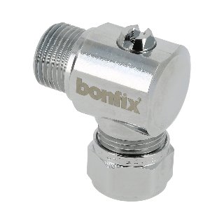 Kogelstopkraan haaks knel 3/8 x 12 (schroevendraaier)