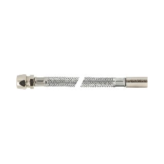 RVS flex. aanlsuitleiding 50cm 10mm instk x 12knel