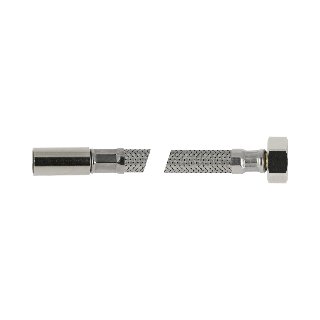 RVS flex. aanlsuitleiding 50cm 15mm instk x 3/8bi.