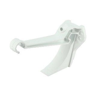 NICOLL Techtan LG25 PVC-Ti gootbeugel (verb. ophanging) wit