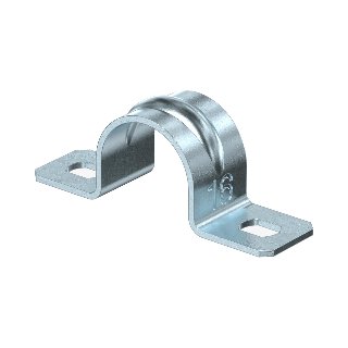 Bevestigingsklem,16mm Staal, St galv. Verzinkt, 605 16 G
