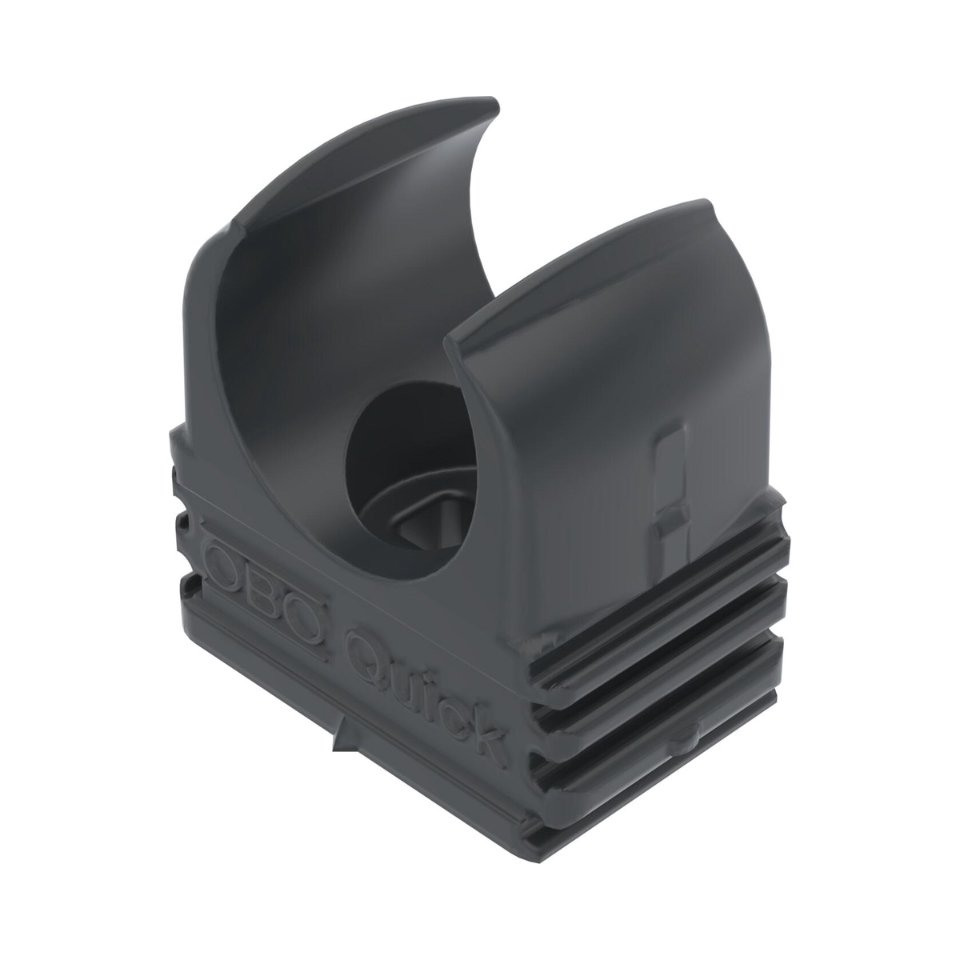 OBO Kabelbuisklem Quick koppelbaar M16 diepzwart