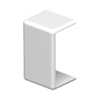 Naadafdekking 10x20mm PVC z-wit