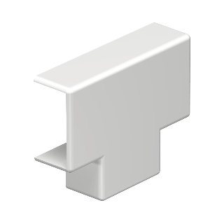 Deksel van T-stuk 10x20mm PVC z-wit
