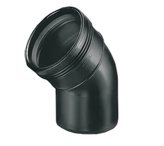 Wavin Wafix PP Bocht 45° ZW 50 M/S
