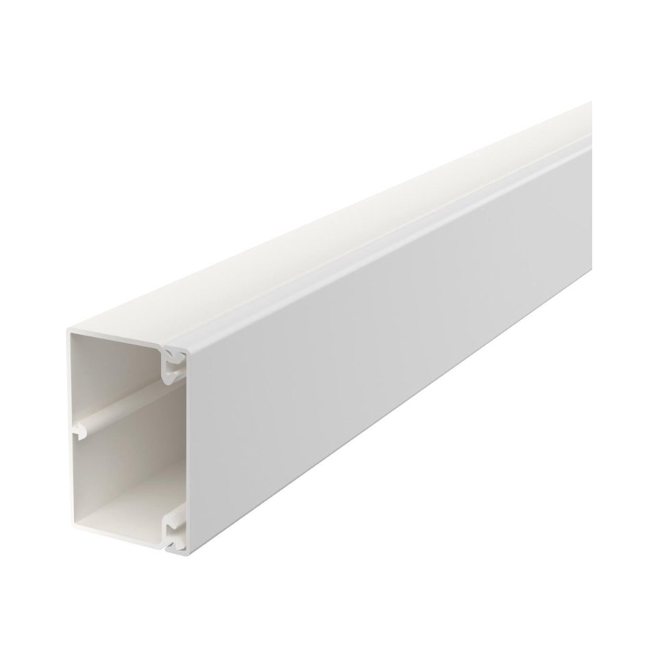 Wand+plafondkanaal + deksel + bodemperf. 40x60x2000 PVC  z-w