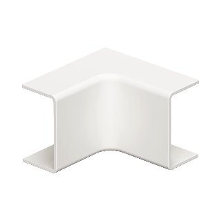 Binnenhoek WDK13025 15x40x40mm PC/ABS z-wit