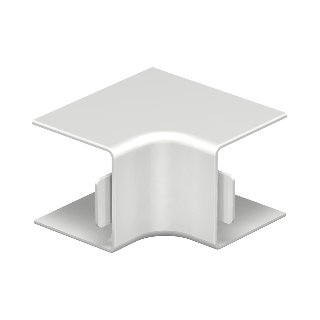 Binnenhoek 30x30mm PVC z-wit