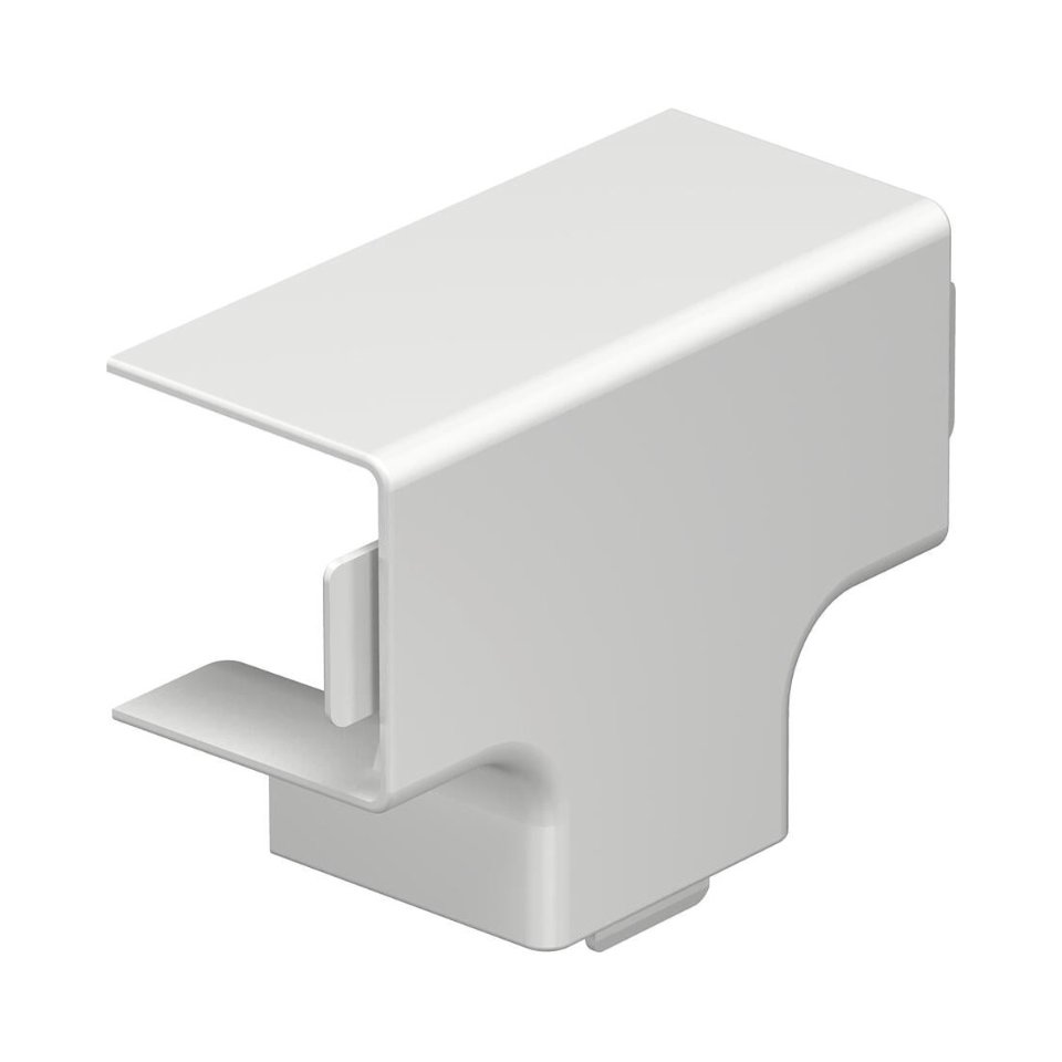 Deksel van T-stuk  30x30mm PVC  z-wit