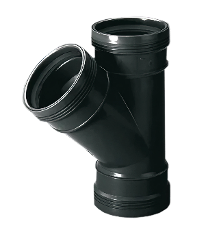 Wavin Wafix PP T-Stuk 45° ZW 110x50 3M