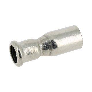 BONFIX M-Press RVS Rechte verloopkop. 76,1 x 42