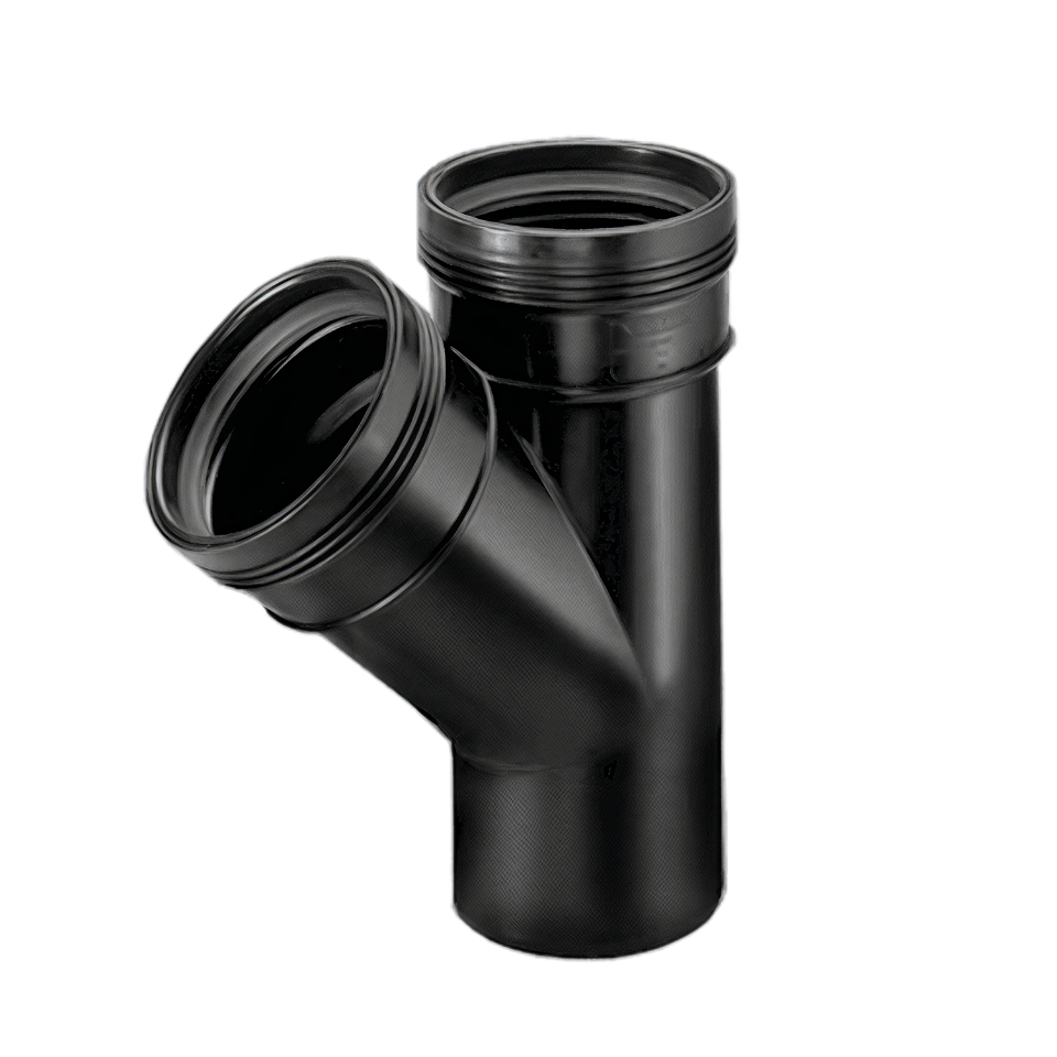 Wavin Wafix PP T-Stuk 45° ZW 40 2M/S