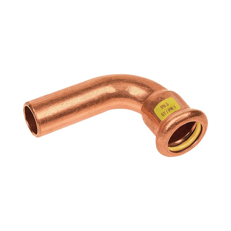 BONFIX M-Press RK GAS Insteekbocht 90°  14 x 14