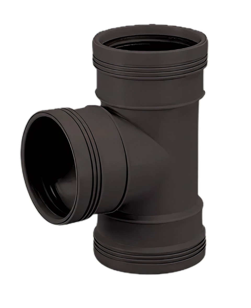 Wavin Wafix PP T-Stuk 88,5° ZW 75 3M