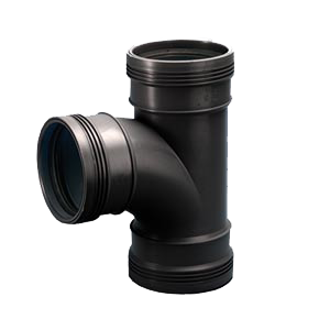 Wavin Wafix PP Stroom T-Stuk 88,5° ZW 75 3M
