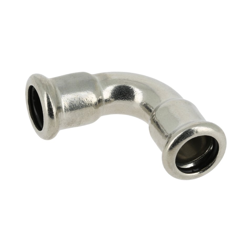 BONFIX M-Press RVS Bocht 90° 76.1 x 76.1