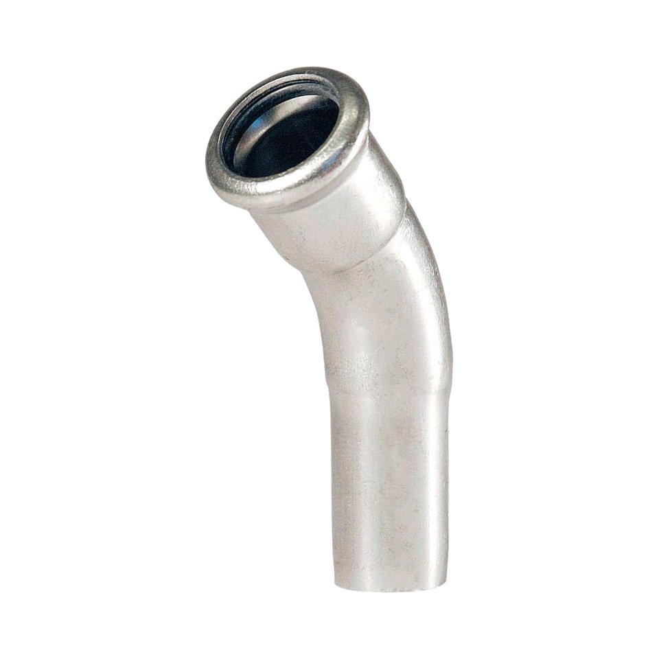 BONFIX M-Press RVS Insteekbocht 45° 108