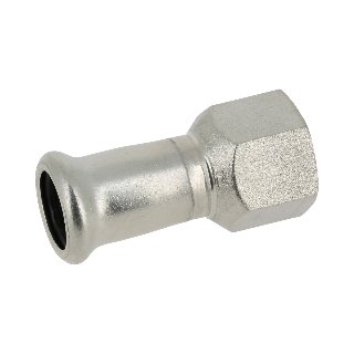 BONFIX M-Press RVS Schroefbus 1/2 x 18 mm.