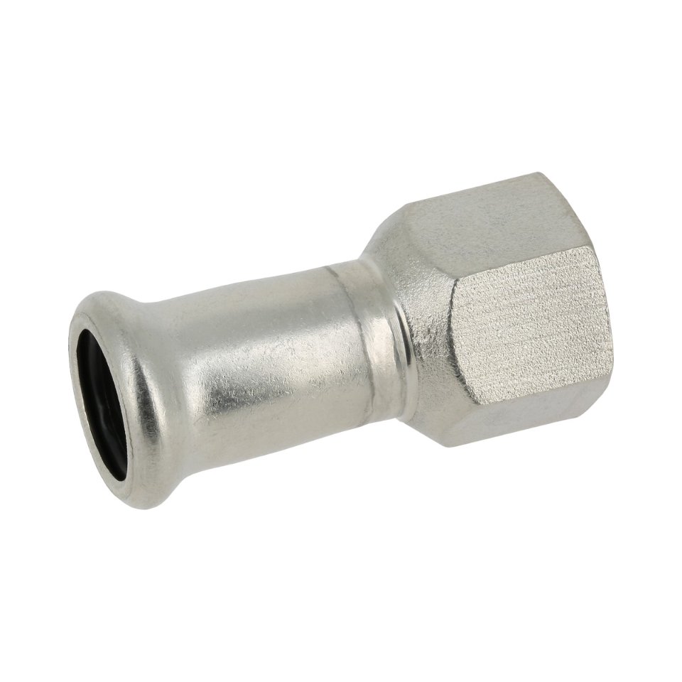 BONFIX M-Press RVS Schroefbus 3/4 x 15 mm.