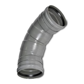 PVC Segmentbocht 90° 630 SN4 M/M