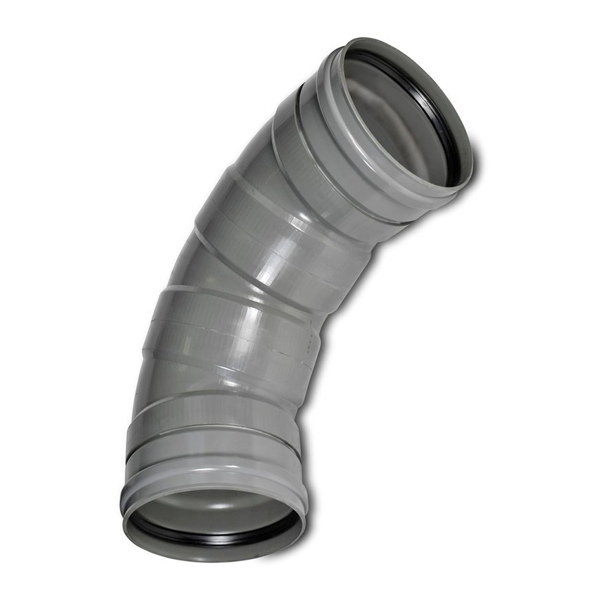 PVC Segmentbocht 90° 630 SN4 M/M