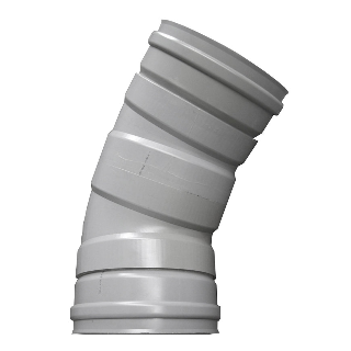 PVC Segmentbocht 45° 630 SN4 M/M