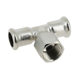 BONFIX M-Press RVS T-stuk 88,9 x 2 x 88,9