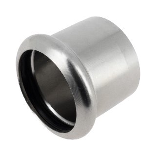 BONFIX M-Press RVS Eindkoppeling 28 mm.