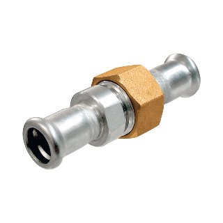 BONFIX M-Press RVS 3-del. kop. vlak 3/2 x 35