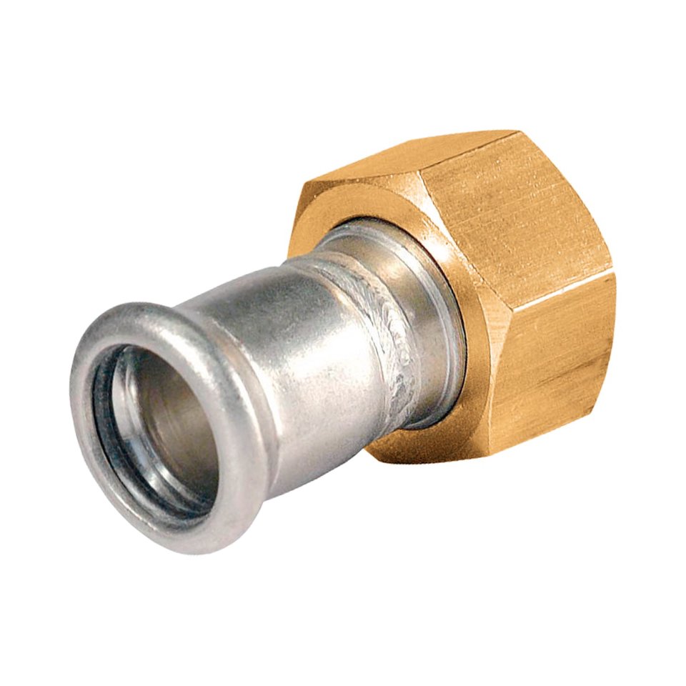 BONFIX M-Press RVS 2-del. kop. 5/4 x 28
